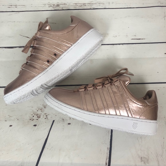 k swiss rose gold sneakers